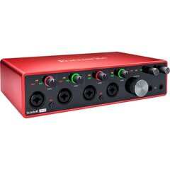 Аудио интерфейс Focusrite Scarlett 18i8 3rd Gen USB цена и информация | Принадлежности для музыкальных инструментов | hansapost.ee