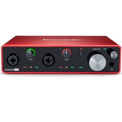 Helikaart Focusrite Scarlett 4i4 3rd Gen цена и информация | Принадлежности для музыкальных инструментов | hansapost.ee