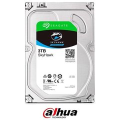 Sisemine kõvaketas Seagate, HDD, SkyHawk, 3TB, SATA 3.0, 256 MB, 5400 p/min, kettad/pead 2/4, ST3000VX009 цена и информация | Внутренние жёсткие диски (HDD, SSD, Hybrid) | hansapost.ee