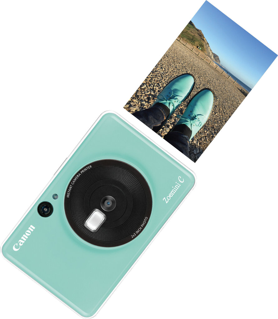 Canon Zoemini C (Mint Green) + 10 photo sheets цена и информация | Kiirpildikaamerad | hansapost.ee