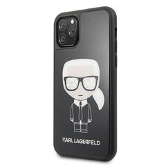 Telefoniümbris Karl Lagerfeld KLHCN58DLFKBK iPhone 11 Pro black hind ja info | Telefonide kaitsekaaned ja -ümbrised | hansapost.ee