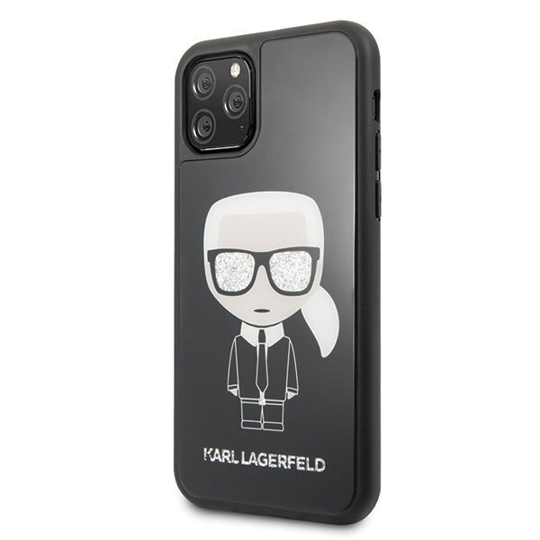 Telefoniümbris Karl Lagerfeld KLHCN58DLFKBK iPhone 11 Pro black цена и информация | Telefonide kaitsekaaned ja -ümbrised | hansapost.ee
