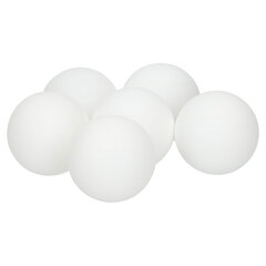 Набор мячей для настольного тенниса Slazenger 2076027, белые, 6 шт. цена и информация | Мячи для настольного тенниса | hansapost.ee