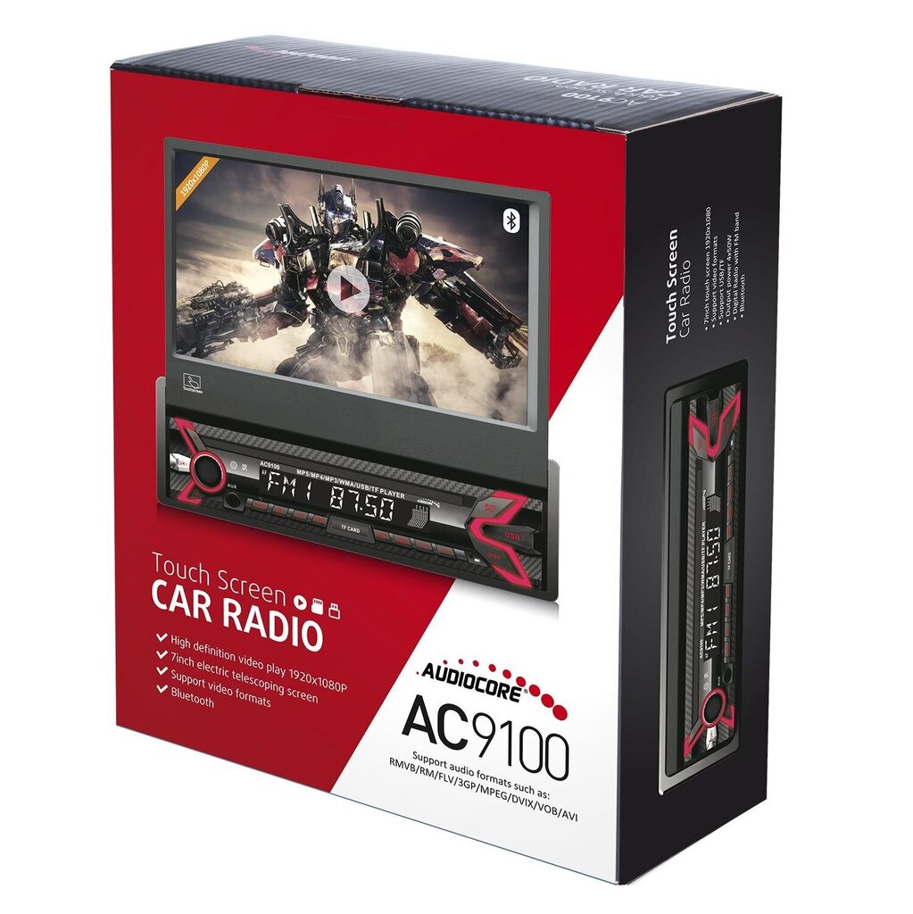 Audiocore RDS AC9100 цена и информация | Raadiod ja äratuskellad | hansapost.ee