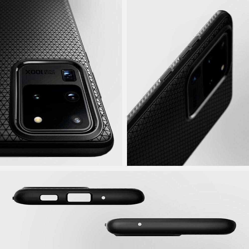 Telefoniümbris Spigen Liquid Air Galaxy S20 Ultra Matte Black цена и информация | Telefonide kaitsekaaned ja -ümbrised | hansapost.ee