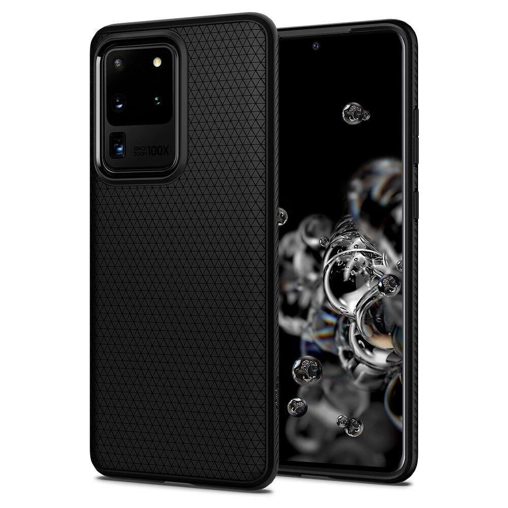 Telefoniümbris Spigen Liquid Air Galaxy S20 Ultra Matte Black цена и информация | Telefonide kaitsekaaned ja -ümbrised | hansapost.ee