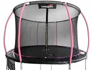 Батут Lean Sport Max 426 см, черный/розовый цвет цена и информация | Батуты | hansapost.ee