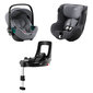 Turvahäll Britax Dualfix iSense, 0-18 kg, Midnight Grey 2000035106 hind ja info | Turvatoolid ja turvahällid | hansapost.ee