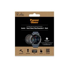 PanzerGlass Garmin Venu 2, must hind ja info | Nutikellade aksessuaarid ja tarvikud | hansapost.ee