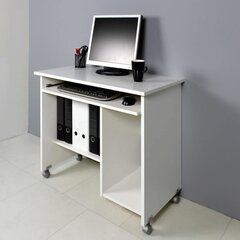 Arvutilaud, valge, 0482-84 Valge цена и информация | Компьютерные, письменные столы | hansapost.ee