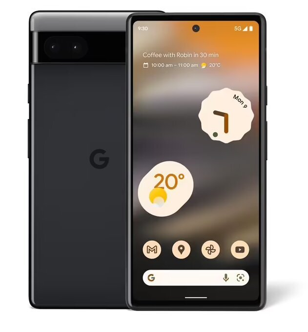 Google Pixel 6a 6/128 GB Black цена и информация | Telefonid | hansapost.ee