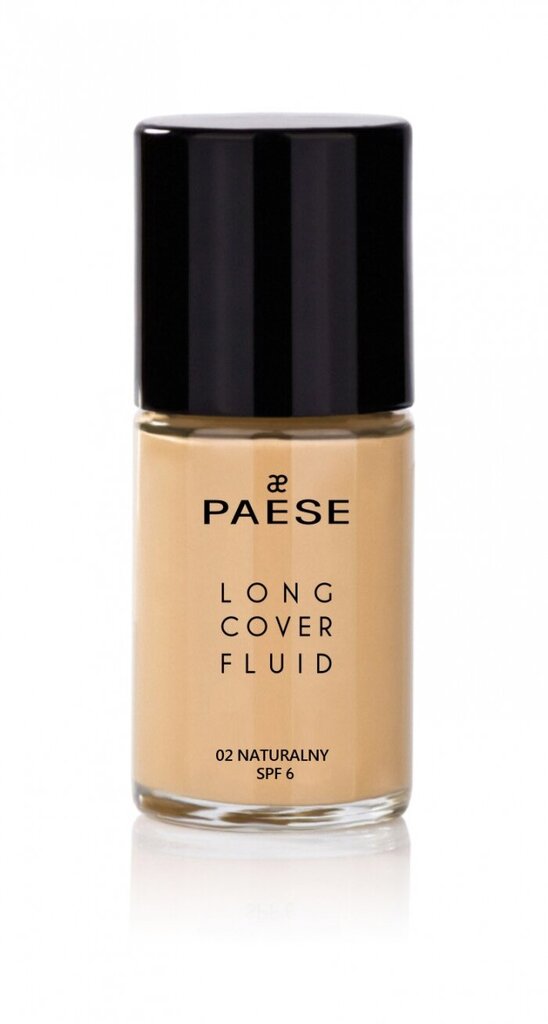 Jumestuskreem Paese Long Cover Fluid, 30 ml, C02 Natural hind ja info | Jumestuskreemid ja puudrid | hansapost.ee