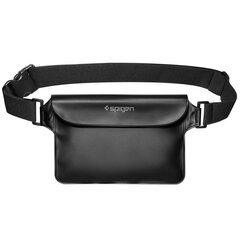 Spigen A620 UNIVERSAL WATERPROOF WAIST BAG BLACK price and information | Spordikotid ja seljakotid | hansapost.ee