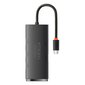 Baseus Lite Series HUB USB Type C adapter - 4x USB 3.0 25cm black (WKQX030301) цена и информация | USB adapterid ja jagajad | hansapost.ee