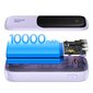 Baseus Qpow power bank 10000mAh built-in Lightning 20W Quick Charge cable SCP AFC FCP purple (PPQD020005) цена и информация | Akupangad | hansapost.ee