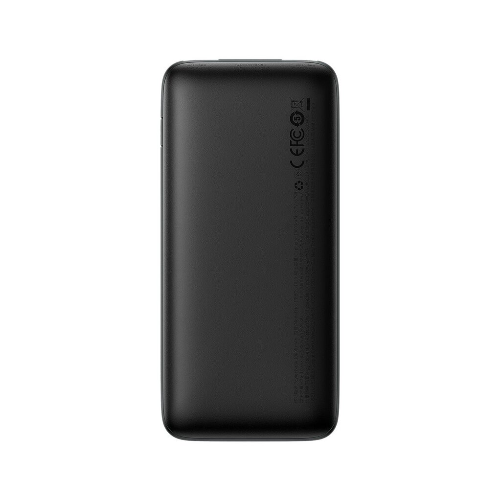 Baseus Bipow Pro powerbank 10000mAh 20W + USB 3A 0.3m cable black (PPBD040101) цена и информация | Akupangad | hansapost.ee