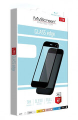 Защитное стекло MyScreen Lite Edge Full Glue для Huawei P40 Lite E/Y7P, черное цена и информация | Защитные пленки для телефонов | hansapost.ee