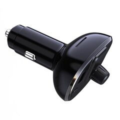 XO transmiter FM BCC05 Bluetooth MP3 car charger 18W black hind ja info | XO Autoelektroonika | hansapost.ee