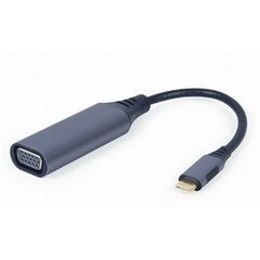 Адаптер USB C—vga Gembird A-USB3C-VGA-01 цена и информация | Адаптеры, USB-разветвители | hansapost.ee