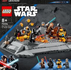 75334 LEGO® Star Wars™ Оби-Ван Кеноби™ против Дарта Вейдера™ цена и информация | Конструкторы и кубики | hansapost.ee