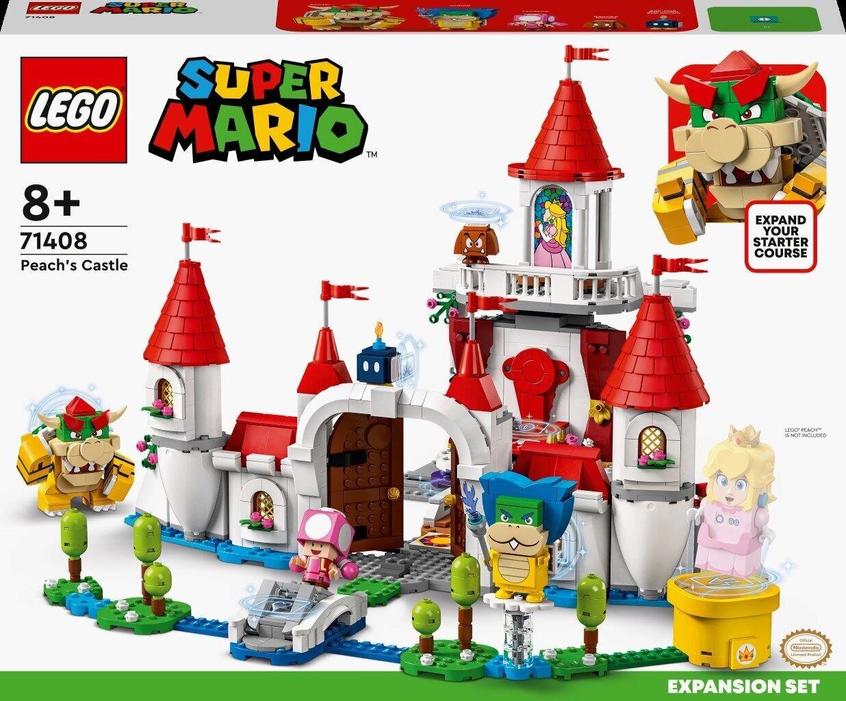 71408 LEGO® Super Mario Virsiku lossi lisakomplekt цена и информация | Klotsid ja konstruktorid | hansapost.ee