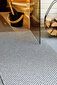 NARMA kahepoolne plasticWeave vaip Diby, must-valge, 70 x 150 cm цена и информация | Vaibad | hansapost.ee