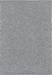 NARMA kahepoolne plasticWeave vaip Diby, must-valge, 70 x 150 cm hind ja info | Vaibad | hansapost.ee