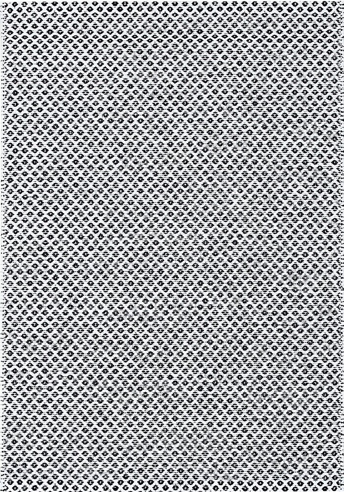 NARMA kahepoolne plasticWeave vaip Diby, must-valge, 70 x 200 cm hind ja info | Vaibad | hansapost.ee