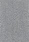NARMA kahepoolne plasticWeave vaip Diby, must-valge, 70 x 200 cm цена и информация | Vaibad | hansapost.ee