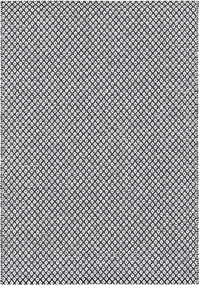 NARMA kahepoolne plasticWeave vaip Diby, must-valge, 70 x 250 cm цена и информация | Vaibad | hansapost.ee