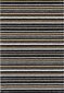 NARMA kahepoolne plasticWeave vaip Hullo, must-beež, 70 x 350 cm hind ja info | Vaibad | hansapost.ee