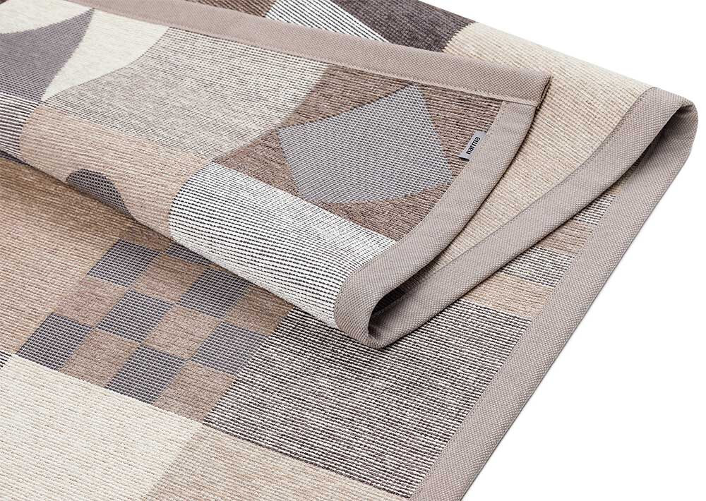 NARMA kahepoolne smartWeave® šenillvaip Laeva, beež, 140 x 200 cm hind ja info | Vaibad | hansapost.ee