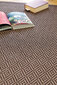 NARMA kahepoolne smartWeave® šenillvaip Puha, pruun, 70 x 140 cm цена и информация | Vaibad | hansapost.ee