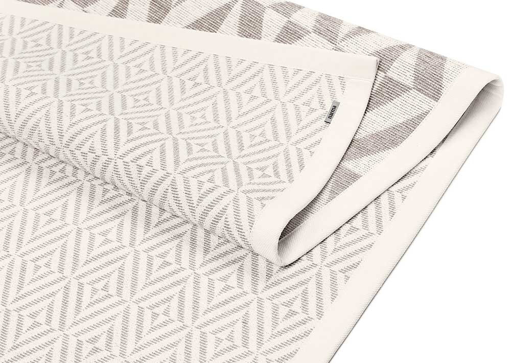 NARMA kahepoolne smartWeave® šenillvaip Puha, valge-beež, 70 x 140 cm цена и информация | Vaibad | hansapost.ee