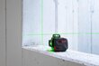 Laser, lineaarne PLANO 3D roheline (roheline kiir) 360° SOLA hind ja info | Käsitööriistad | hansapost.ee