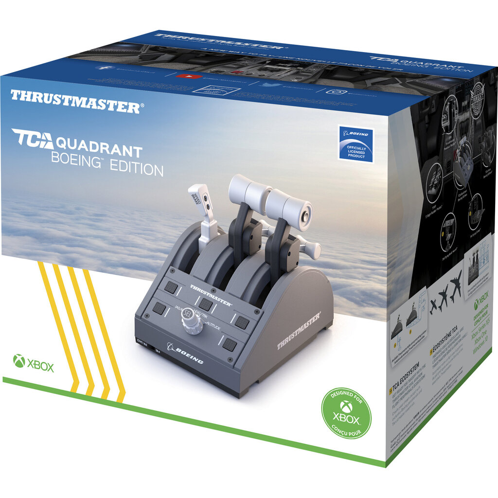 Thrustmaster TCA Quadrant Boeing Edition (4060219) цена и информация | Mänguroolid | hansapost.ee