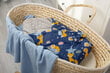 Mähe Sensillo Sinised leherootsud, 75x75 cm hind ja info | Laste voodipesu | hansapost.ee