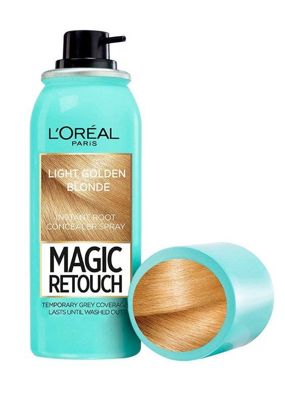 Juuksejuuri kattev tooniv sprei L'Oreal Paris Magic Retouch Light Blonde 75 ml hind ja info | Juuksevärvid | hansapost.ee