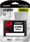 Kingston Technology DC500 2.5" 960 GB Serial ATA III 3D TLC цена и информация | Sisemised kõvakettad | hansapost.ee