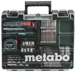 Mobiilne põhikomplekt Metabo BS 18 Li 74 tarvikud price and information | Cordless drills, drills and screwdrivers | hansapost.ee