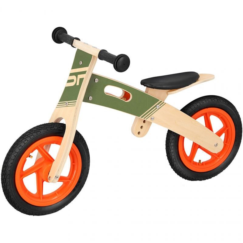 Tasakaaluratas Spokey Woo Ride Duo 940905, roheline/oranž hind ja info | Jooksurattad lastele | hansapost.ee