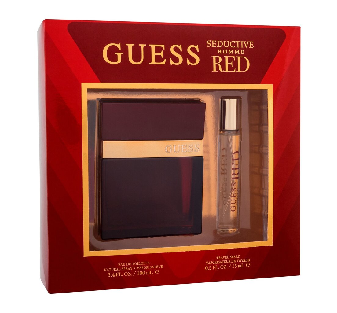 Parfüümvesi Guess Seductive Homme Red EDT meestele 100+15 ml hind ja info | Parfüümid meestele | hansapost.ee