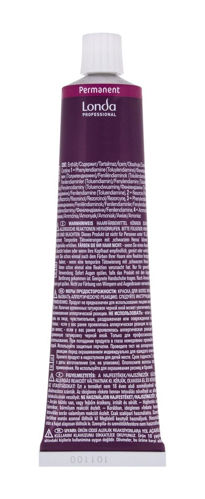 Juuksevärv Londa Professional Color 60 ml, 2/0 hind ja info | Juuksevärvid | hansapost.ee