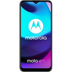 Motorola Moto E20 Dual SIM 2/32GB PASY0005PL Blue цена и информация | Мобильные телефоны | hansapost.ee