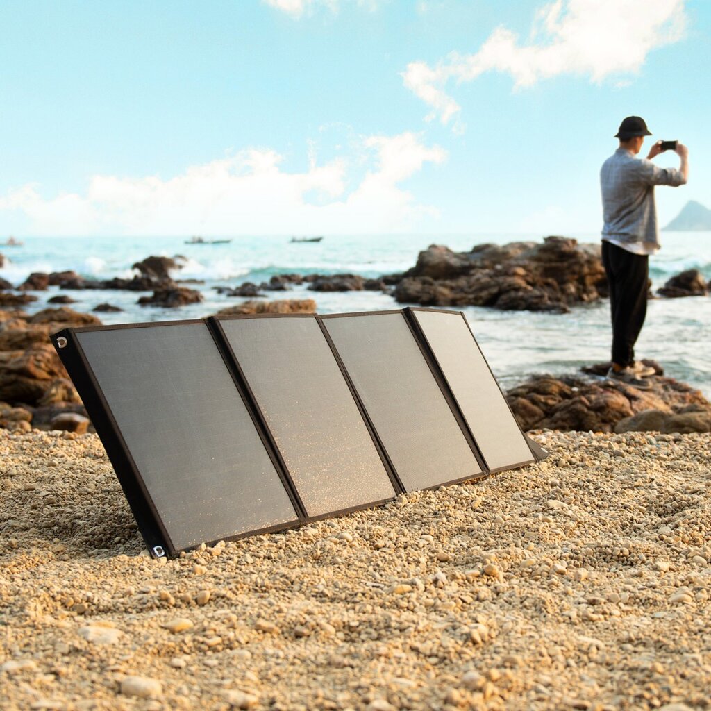Choetech foldable solar charger 120W 1 x USB Type C / 2 x USB Type A (SC008) цена и информация | Akupangad | hansapost.ee