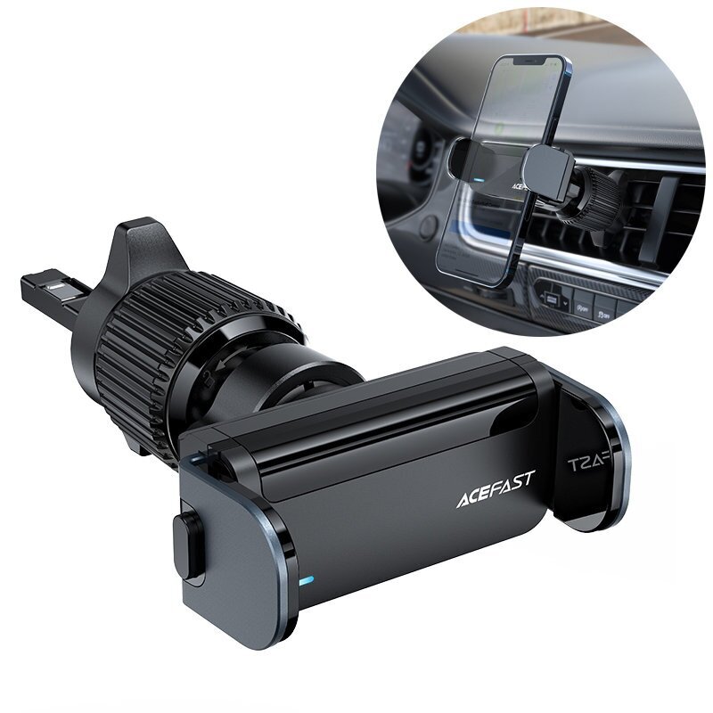 Acefast car automatic phone holder on the ventilation grille black (D9 black) цена и информация | Telefonihoidjad | hansapost.ee