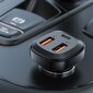 Acefast car charger 66W 2x USB / USB Type C, PPS, Power Delivery, Quick Charge 4.0, AFC, FCP, SCP black (B9) hind ja info | Laadijad mobiiltelefonidele | hansapost.ee