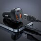 Acefast car charger 66W 2x USB / USB Type C, PPS, Power Delivery, Quick Charge 4.0, AFC, FCP, SCP black (B9) цена и информация | Laadijad mobiiltelefonidele | hansapost.ee