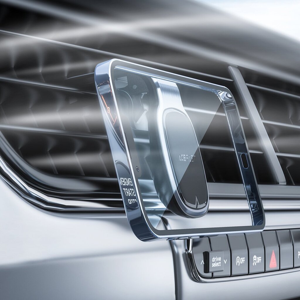 Acefast Magnetic Car Phone Holder for Ventilation Grille Gray (D16 gray) цена и информация | Telefonihoidjad | hansapost.ee