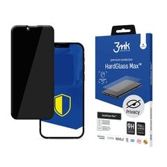 Apple iPhone 13 Pro Max Black - 3mk HardGlass Max Privacy™ screen protector цена и информация | Защитные пленки для телефонов | hansapost.ee